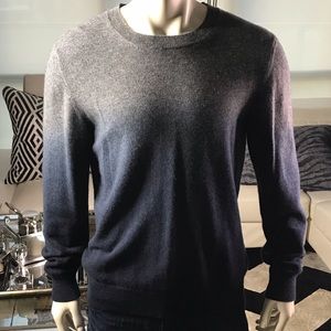 Nieman Marcus - ombré cashmere sweater - USA L